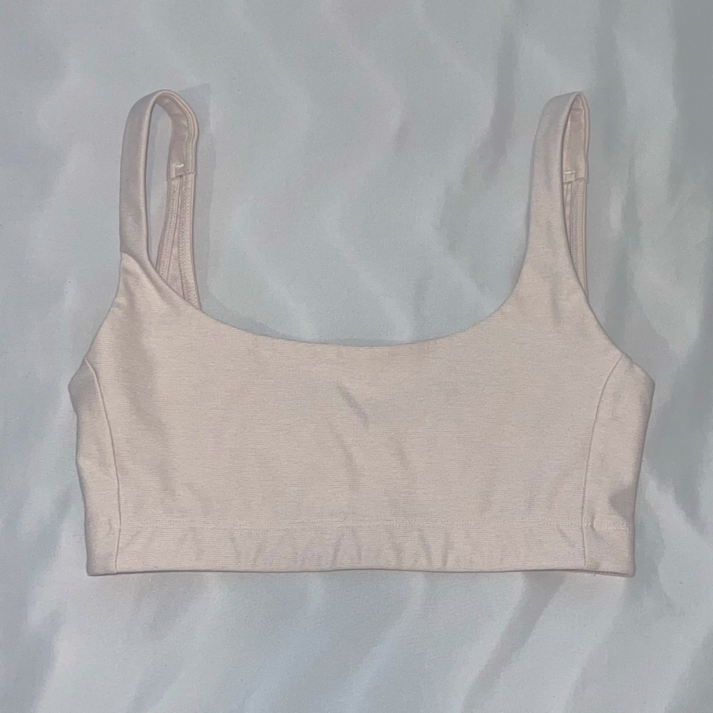Outdoor Voices Doubletime Bra Ballet Pink XS